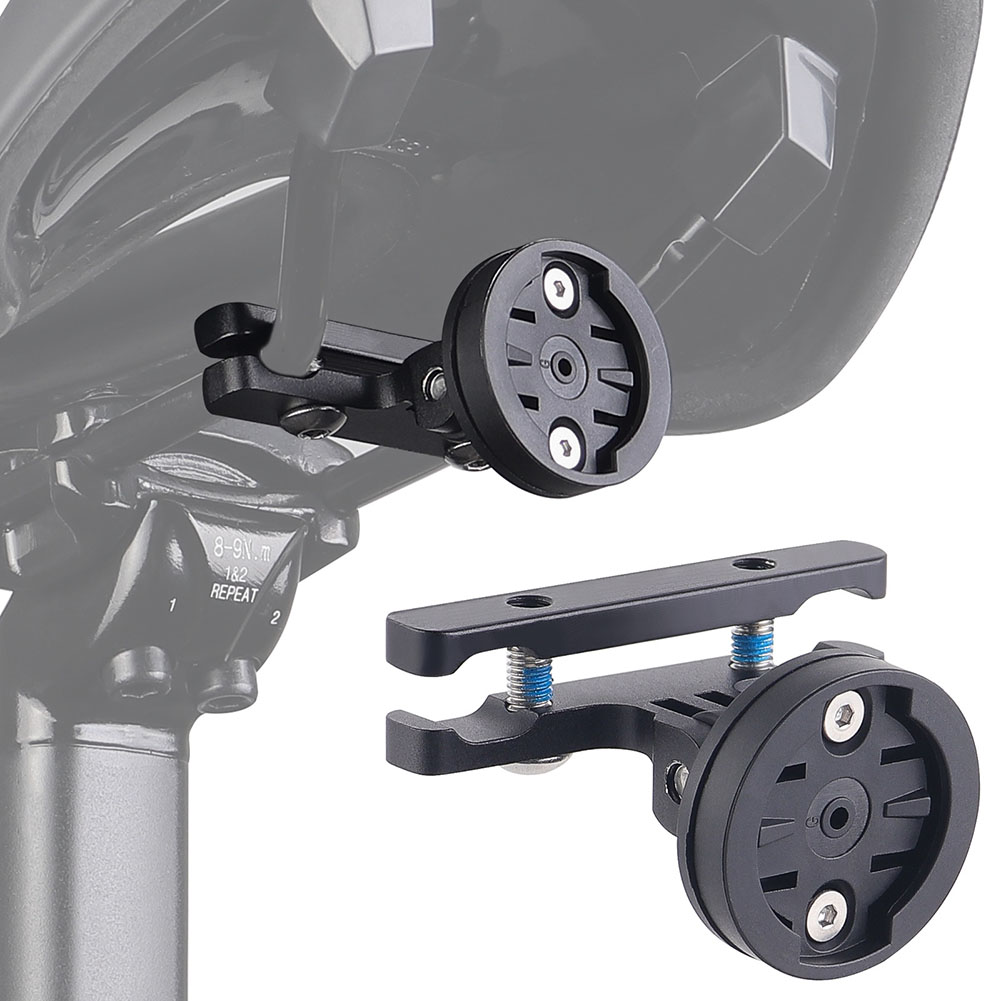 Bike Tail Light - 自転車テールライトシートポストブラケットアルミ合金自転車テールライトサドルマウント MTB 自転車ライトホルダー Garmin Varia Radar
