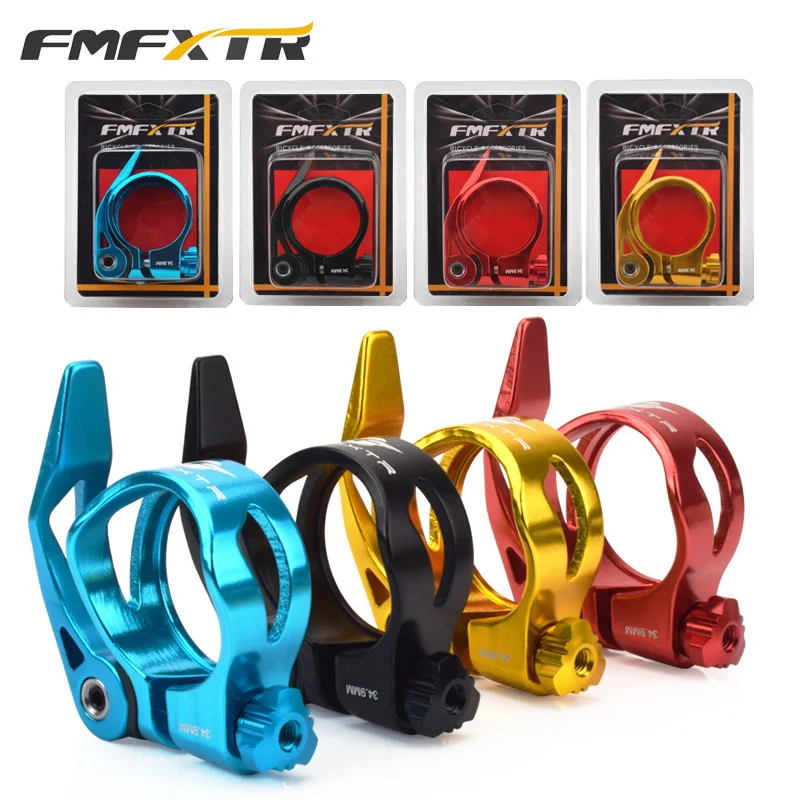 Junior Cycling Gear - Fmfxtr-自転車シート用アルミニウム合金クランプ,ロードバイク用超軽量クランプ,クイックリリース,31.8/34.9mm