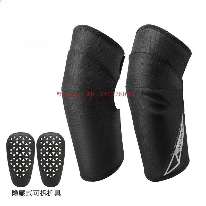 Cycle Gear - 秋と冬のオートバイ用膝パッド、防風・落下防止サイクリングレッグパッド、ユニセックスナイトサーマルプロテクティブギア
