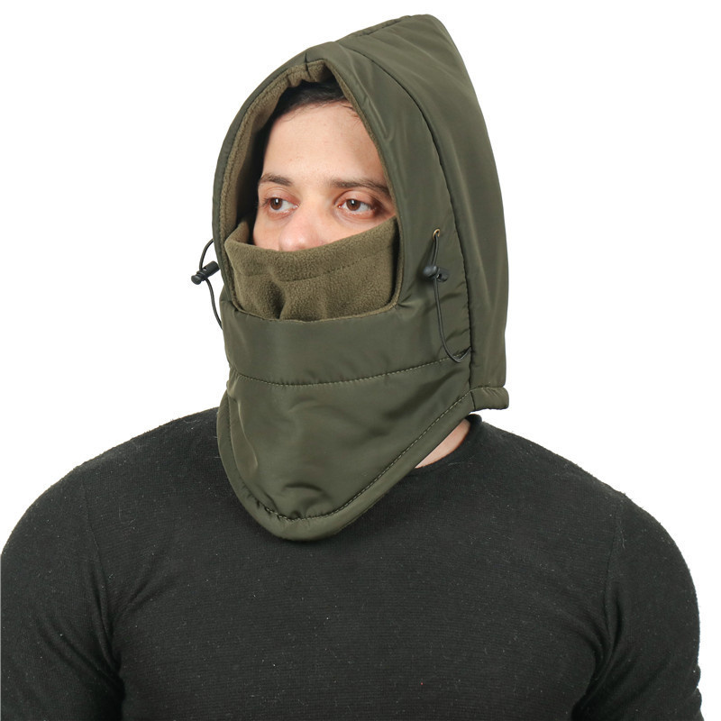 Cycling Gear To Keep You Warm - 防風フリースサーマルフェイスハンティングとサイクリングバラクラバ、耐水性スキーマスク、オートバイのネックウォーマーフード、冬のギア