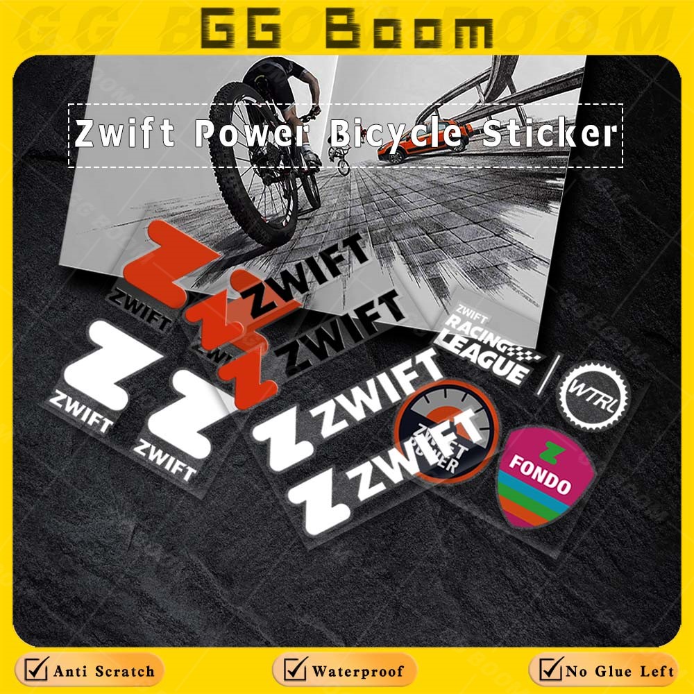 Cycling Zwift - Zwift 自転車 UV ステッカー リフィット レーシングバイク
