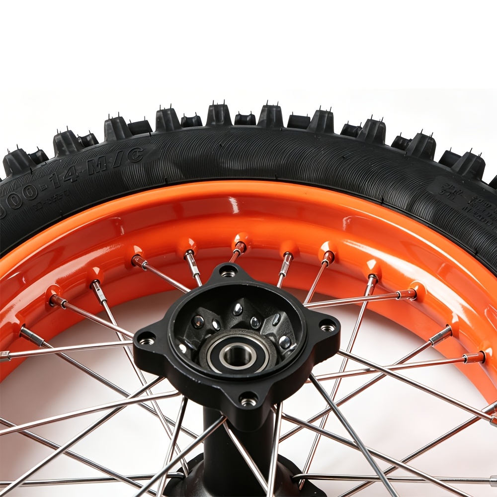14インチリアホイールタイヤアセンブリ 90/100-14  - Road Bike Tire のレビューと価格