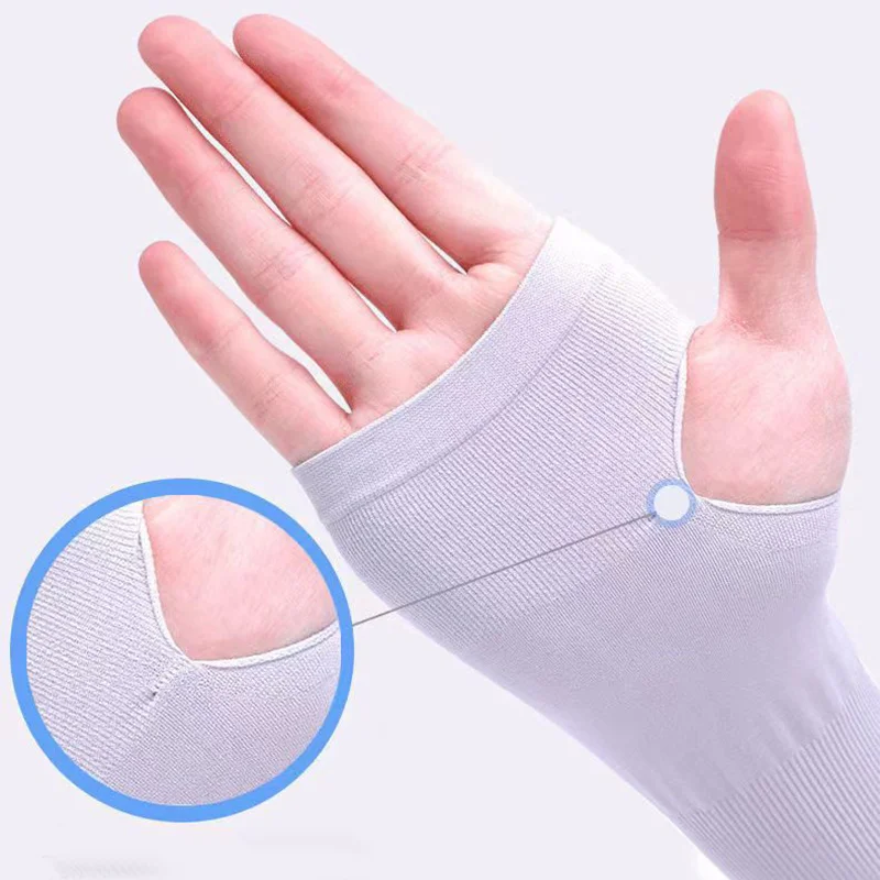 日焼け止めアイスシルクスリーブ 男女兼用 UV保護前腕カバー - Cycle Gear のレビューと価格