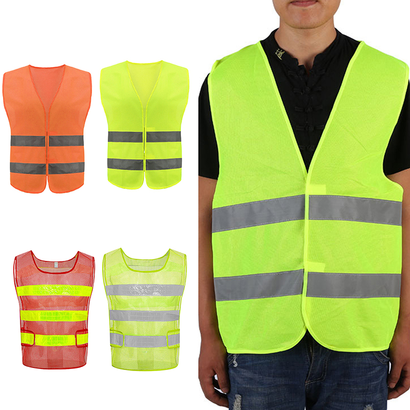 安全高視認性反射ベスト夜間サイクリング軽量調節可能なベストギ - Cycling Visibility Gear のレビューと価格