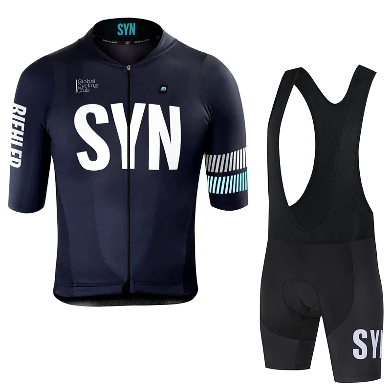 SYN メンズサイクリングジャージ 夏用ロードバイクサイクリ - Junior Cycling Gear のレビューと価格
