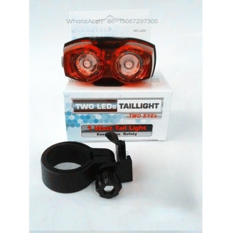 3個入り自転車テールライト、フラッシュマウンテンバイク警告灯 - Bike Tail Light のレビューと価格