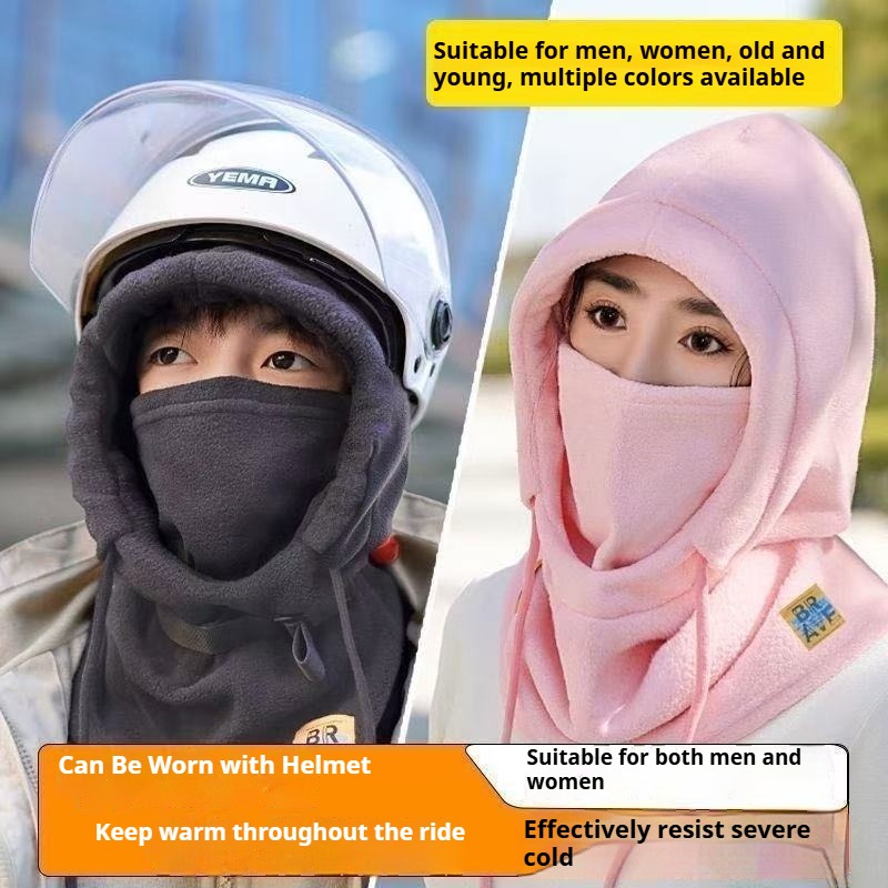 冬用暖かい帽子とネックウォーマー 3-in-1 防風バラクラ - Cycling Gear To Keep You Warm のレビューと価格