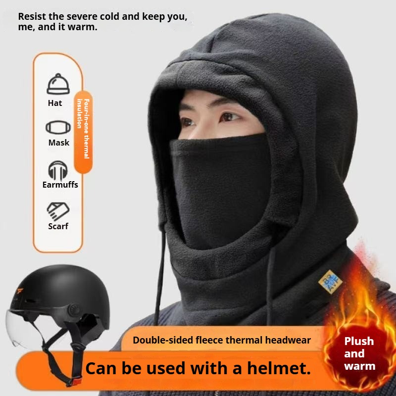 冬用暖かい帽子とネックウォーマー 3-in-1 防風バラクラ - Cycling Gear To Keep You Warm のレビューと価格