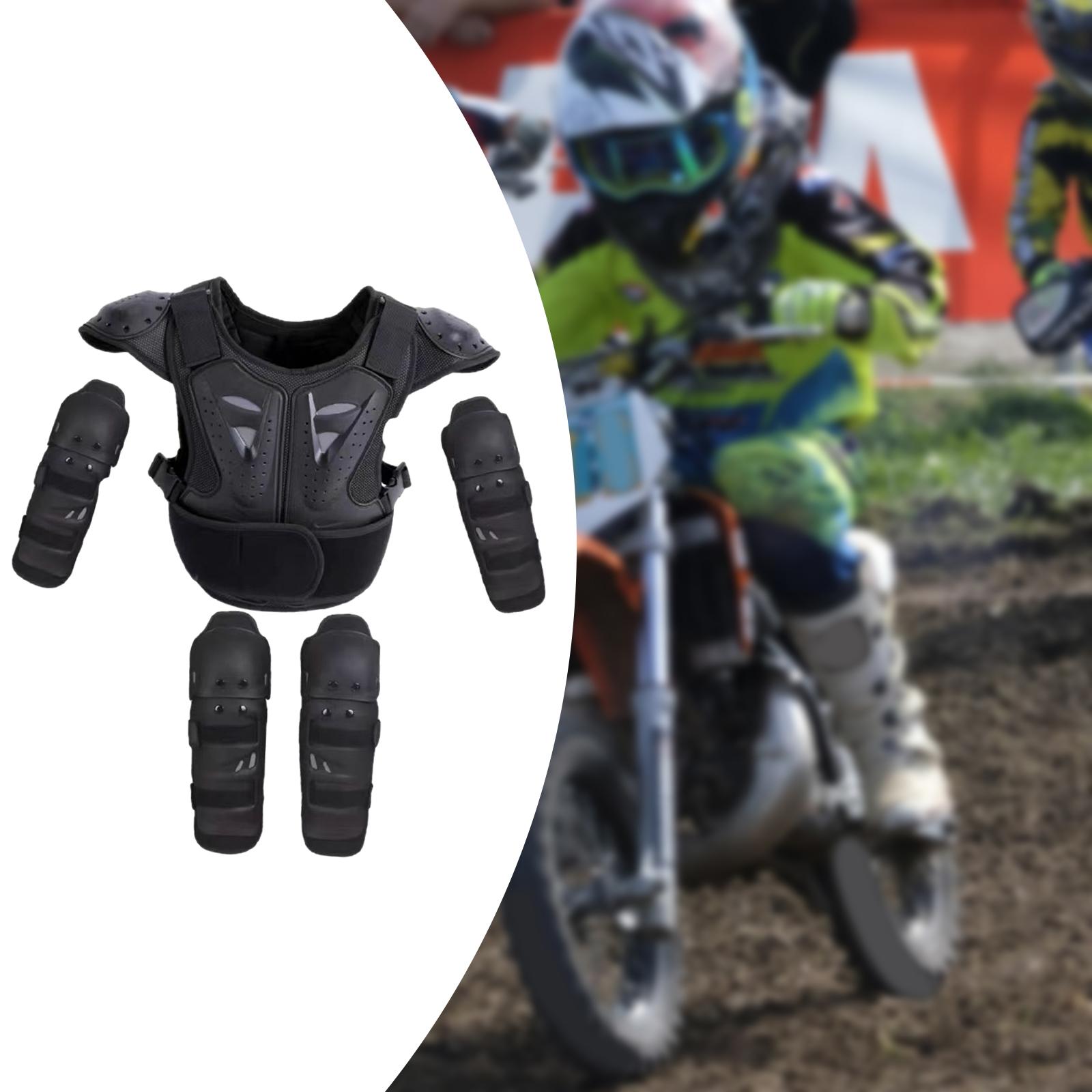 子供用オートバイ保護スーツ全身胸部脊椎背中アーマー子供用安全 - Cycling Safety Gear For Kids のレビューと価格