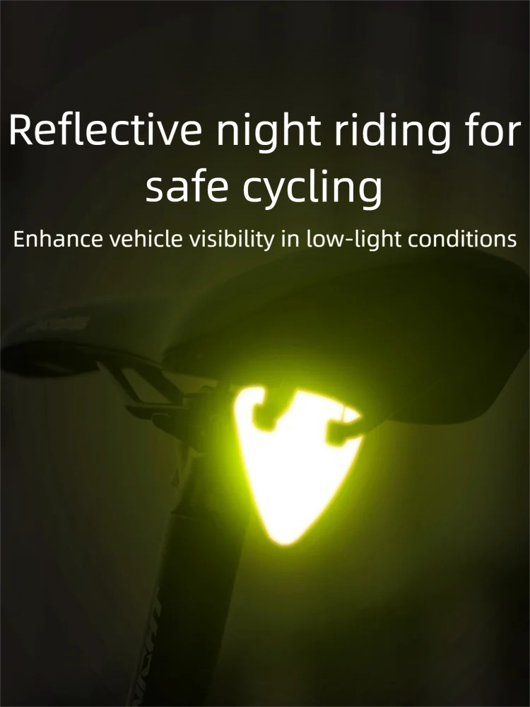 高視認性反射自転車テールライト緊急夜間走行安全警告デカール（ - Cycling Visibility Gear のレビューと価格