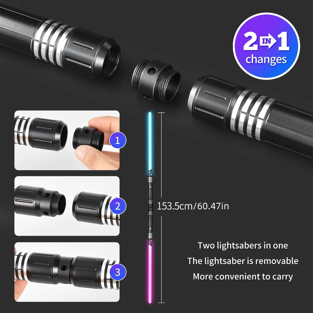 VV-15-カラーLEDライトセーバー アルミニウム合金製  - Cycling Quads のレビューと価格