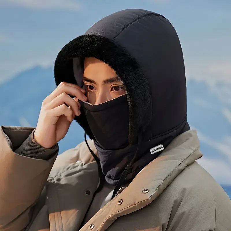 厚手の暖かい秋冬用ユニセックス トラッパーハット、フリース裏 - Cycling Gear To Keep You Warm のレビューと価格