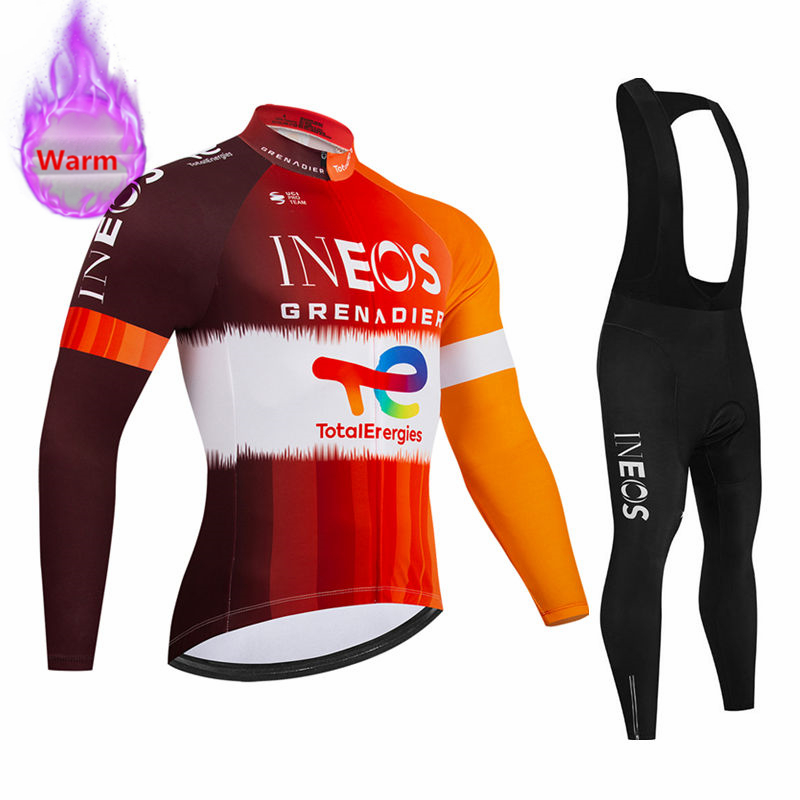 Ineos チーム冬用長袖サーマルフリースサイクリングジャー - Junior Cycling Gear のレビューと価格
