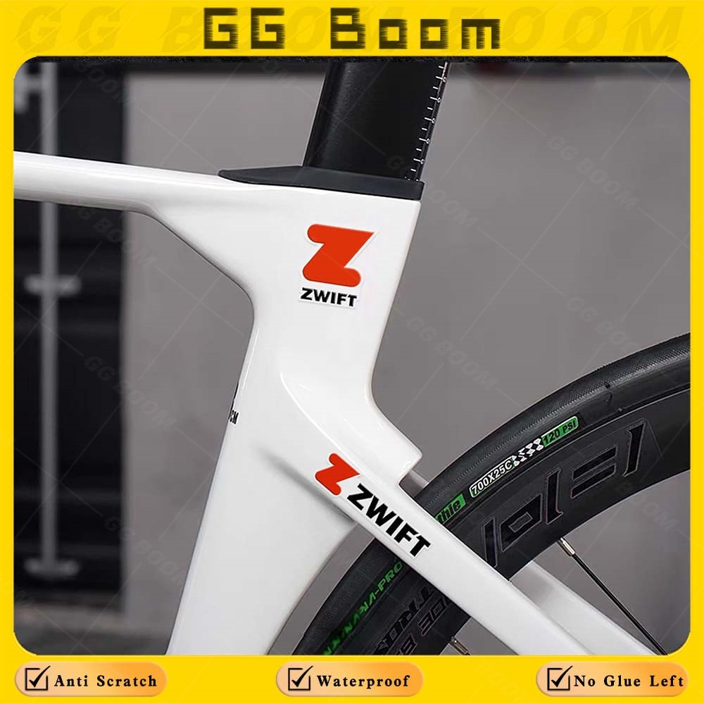 Zwift 自転車 UV ステッカー リフィット レーシング - Cycling Zwift のレビューと価格
