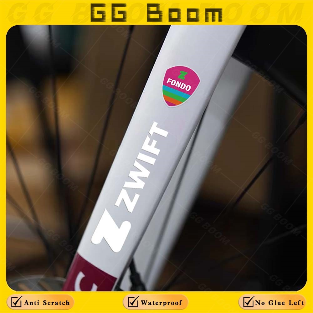 Zwift 自転車 UV ステッカー リフィット レーシング - Cycling Zwift のレビューと価格