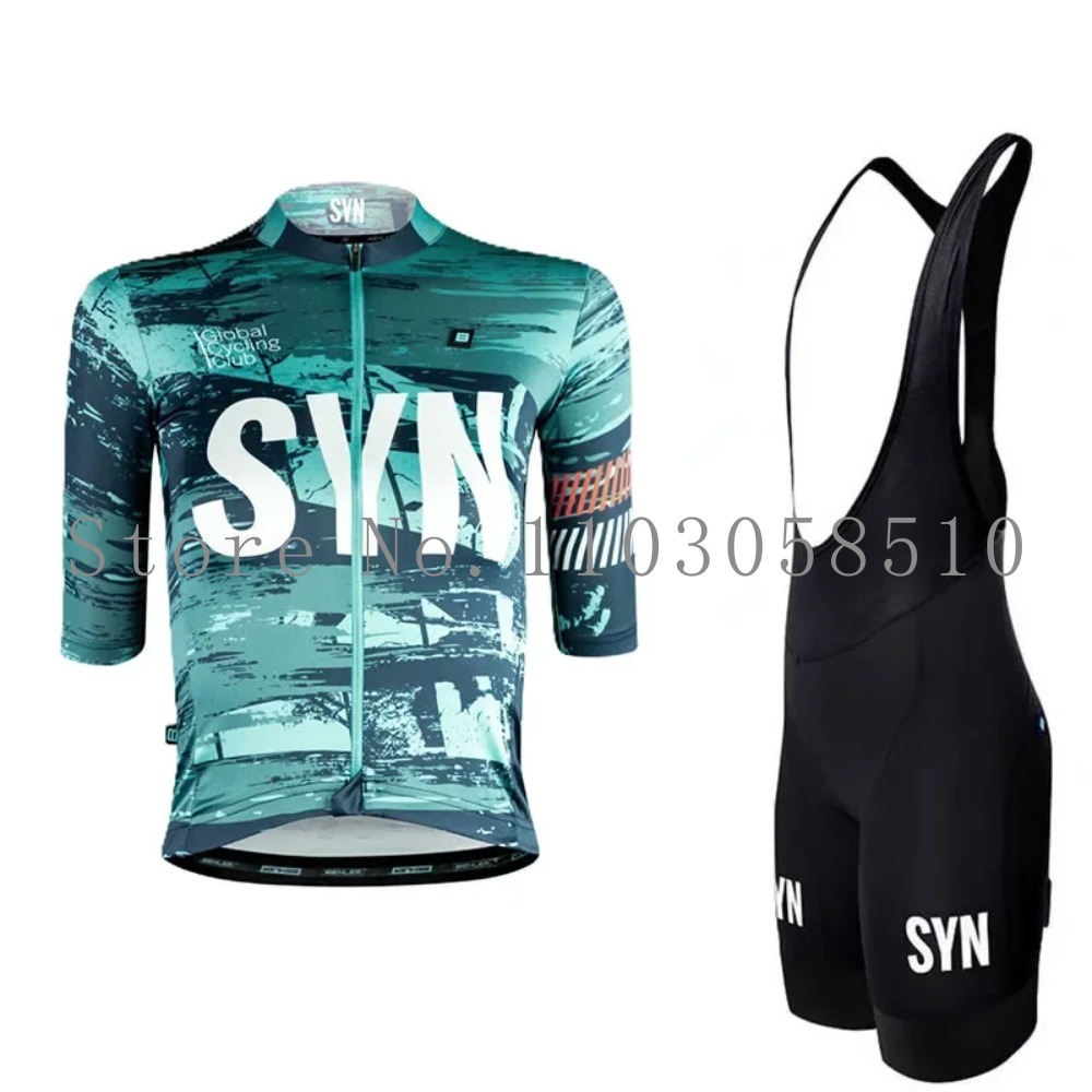 SYN ジャージ メンズ ビブスポンジクッション サイクリン - Junior Cycling Gear のレビューと価格