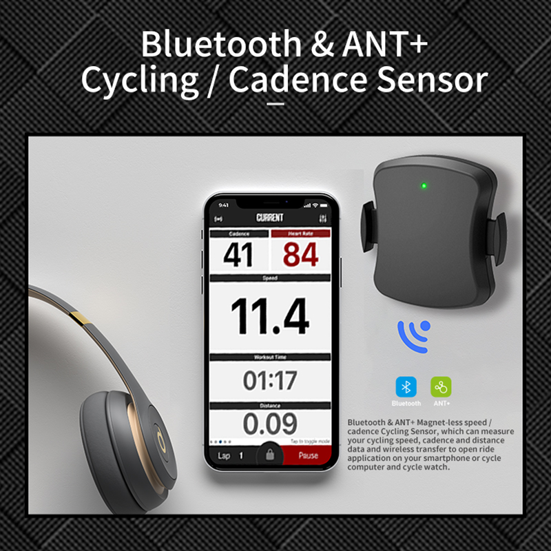 ワイヤレス自転車ケイデンスセンサーbluetooth ant - Cycling Zwift のレビューと価格