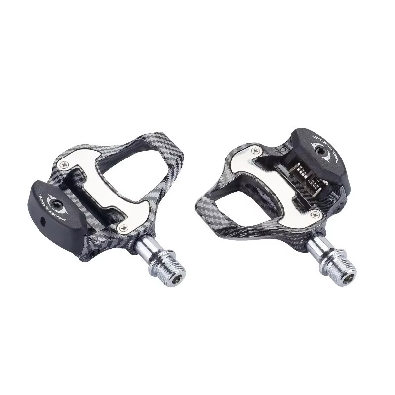 軽量カーボンファイバーペダル（ロッククリート付き）ロードバイ - Cycle Gear のレビューと価格